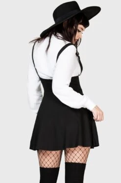 Suspend Me Statement Skirt [B] -Killstar Store SUSPEND ME SKATER SKIRT W D