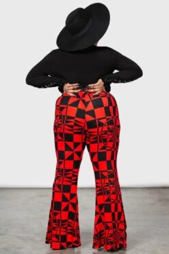 Suspiria Mood Flares [BLACK/RED] [PLUS] -Killstar Store SUSPIRIA MOOD FLARES PLUS RED W E 1