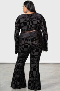 Suspiria Mood Flares [BLACK/GREY] [PLUS] -Killstar Store SUSPIRIA MOOD FLARES PLUS W F