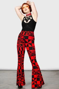 Suspiria Mood Flares [BLACK/RED] -Killstar Store SUSPIRIA MOOD FLARES RED W D 1