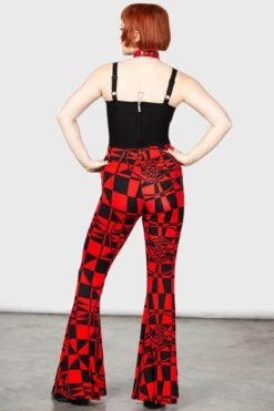 Suspiria Mood Flares [BLACK/RED] -Killstar Store SUSPIRIA MOOD FLARES RED W F 1