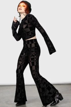 Suspiria Mood Flares [BLACK/GREY] -Killstar Store SUSPIRIA MOOD FLARES W G