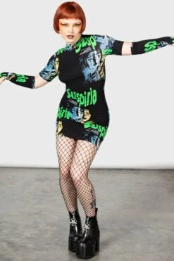 Suspiria Poster Dress 13 Suspiria Poster Dress -Killstar Store SUSPIRIA POSTER DRESS W F
