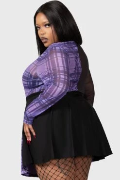 Sweet Nightmare Long Sleeve Top [PLUS] -Killstar Store SWEET NIGHTMARE LONG SLEEVE TOP PLUS W D