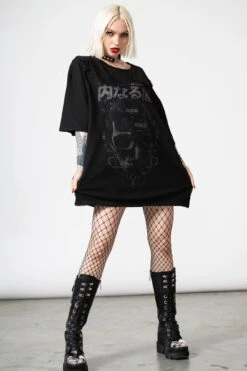 Synch T-Shirt -Killstar Store SYNCH T SHIRT W E