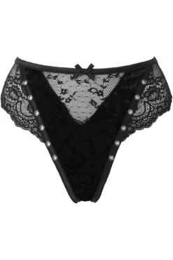 Sacred Spirits Velvet Panty [B] -Killstar Store SacredSpiritsVelvetPanty B G