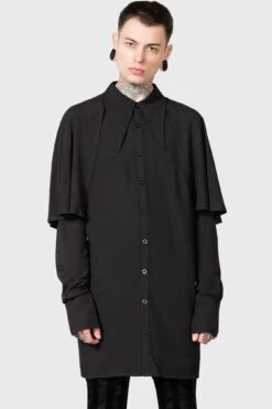 Tenebrus Shirt -Killstar Store TENEBRUS SHIRT M 6