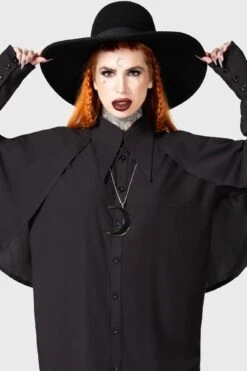 Tenebrus Shirt -Killstar Store TENEBRUS SHIRT W C