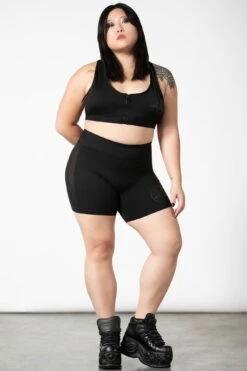 Terminus Sports Bra [PLUS] -Killstar Store TERMINUS SPORTS BRA PLUS D