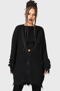 The Antisocials Cardigan 17 The Antisocials Cardigan -Killstar Store THE ANTISOCIALS CARDIGAN W E