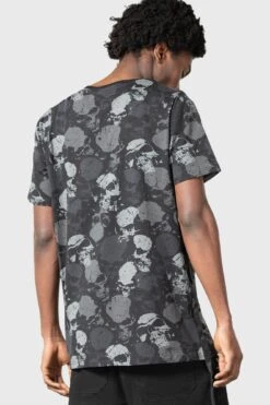 Tzompantli T Shirt -Killstar Store TZOMPANTLI T SHIRT M E