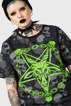 Tzompantli T Shirt -Killstar Store TZOMPANTLI T SHIRT W C