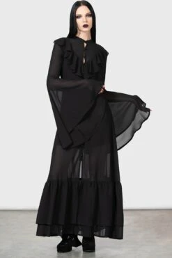 Valentine Maxi Dress -Killstar Store VALENTINE MAXI DRESS W D