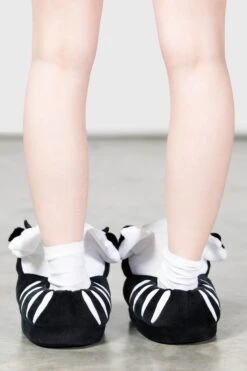 Vampir: Batbone Slippers -Killstar Store VAMPIR BATBONE SLIPPERS W D