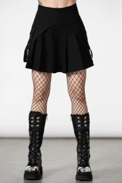 Vanya Pleated Mini Skirt 9 Vanya Pleated Mini Skirt -Killstar Store VANYA PLEATED MINI SKIRT W D