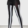 Vaudeville Tights -Killstar Store VAUDEVILLE TIGHTS W B