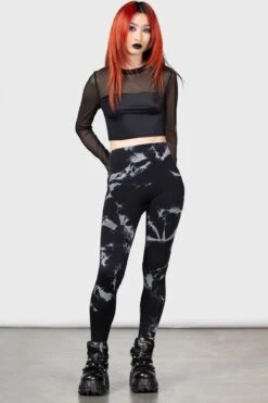 Wasteland Woods Leggings -Killstar Store WASTELAND WOODS LEGGINGS W 3