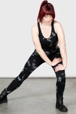 Wasteland Woods Leggings -Killstar Store WASTELAND WOODS LEGGINGS W D