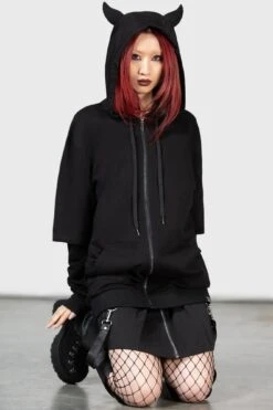 Watch The Skies Hoodie -Killstar Store WATCH THE SKIES HOODIE W E