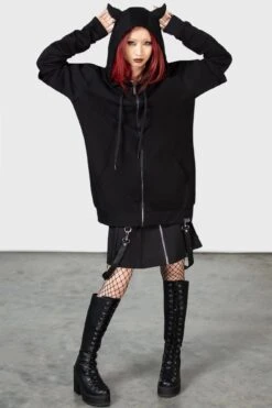 Watch The Skies Hoodie -Killstar Store WATCH THE SKIES HOODIE W F