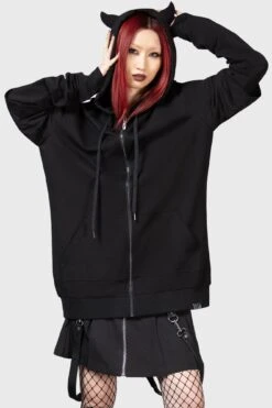 Watch The Skies Hoodie -Killstar Store WATCH THE SKIES HOODIE W d