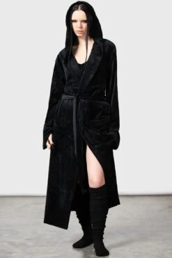 Webbed Robe -Killstar Store WEBBED ROBE W D