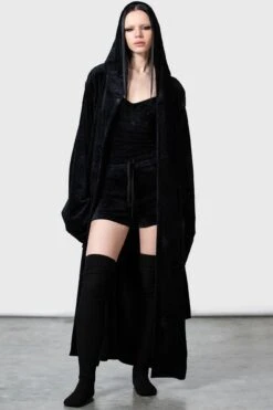 Webbed Robe -Killstar Store WEBBED ROBE W F