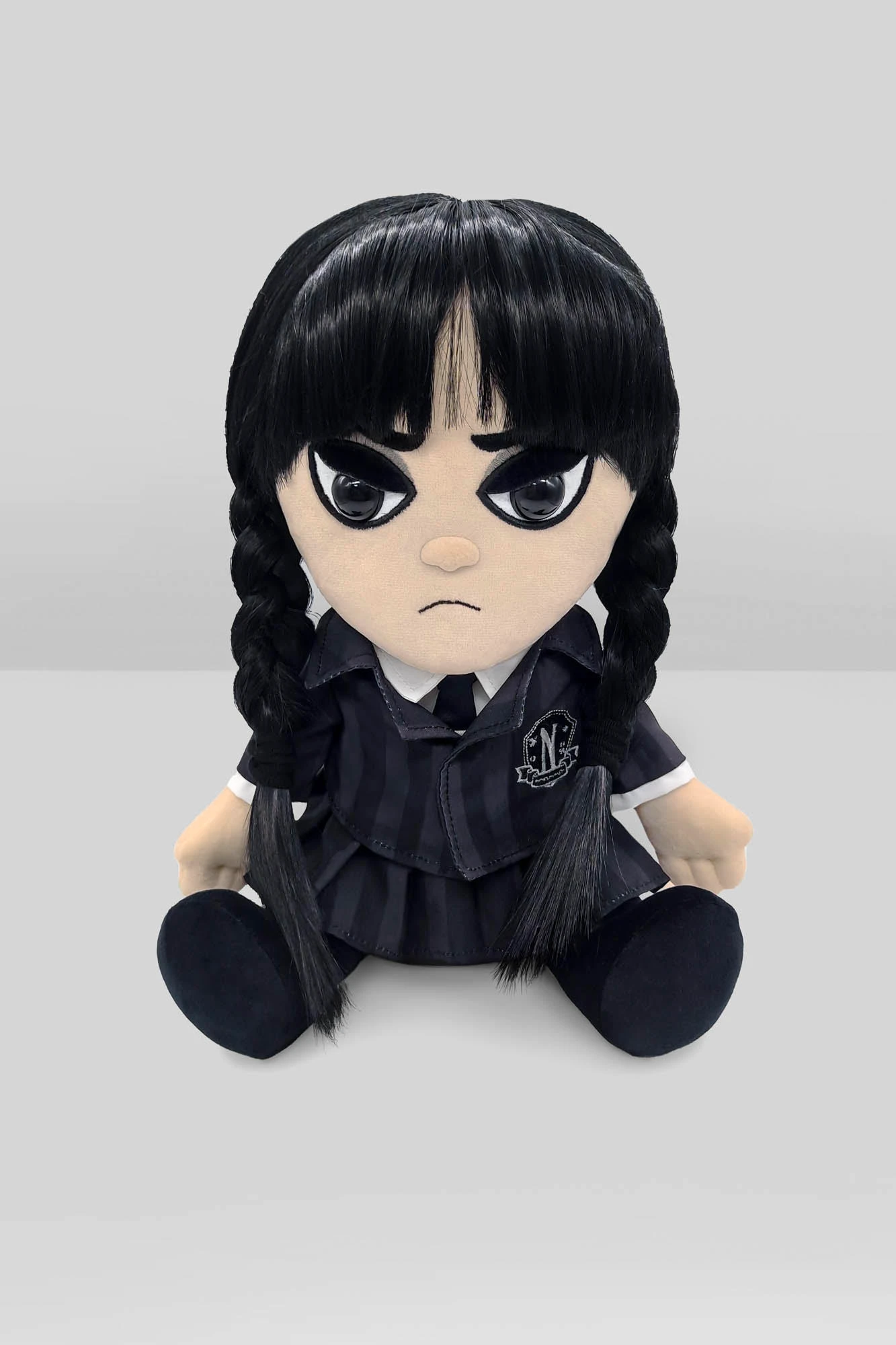 Wednesday Addams Uniform Plush Toy - PRE ORDER 3 Wednesday Addams Uniform Plush Toy - PRE ORDER