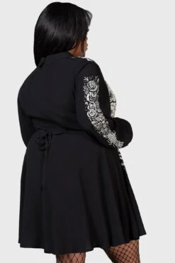 Weird Tales Dress [PLUS] -Killstar Store WEIRD TALES DRESS PLUS W F