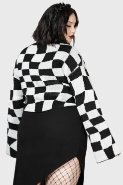 Wicked Games Sweater [PLUS] -Killstar Store WICKED GAMES SWEATER PLUS W F