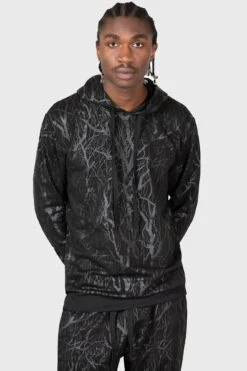 Wicked Woods Watcher Hoodie 12 Wicked Woods Watcher Hoodie -Killstar Store WICKED WOODS WATCHER HOODIE MENS C