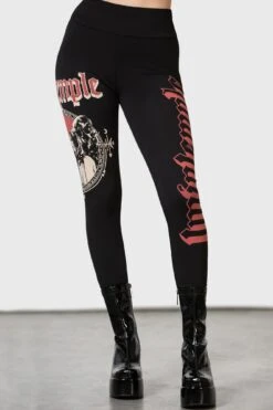 Wickedest Leggings -Killstar Store WICKEDEST LEGGINGS W F
