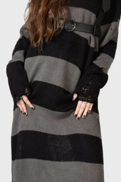 Within Souls Sweater Dress -Killstar Store WITHIN SOULS SWEATER DRESS W E