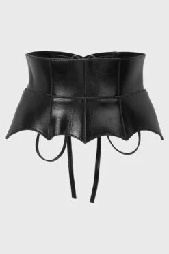 Wetland Bat Peplum Corset -Killstar Store Wetland Bat Peplum Corset