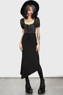 Xyleena Bodysuit 8 Xyleena Bodysuit -Killstar Store XYLEENA BODYSUIT W D