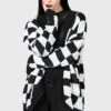 Your Move Cardigan -Killstar Store YOUR MOVE CARDIGAN W B