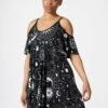 Zodiac Lounge Dress 2 Zodiac Lounge Dress -Killstar Store ZODIAC SLEEP DRESS W B