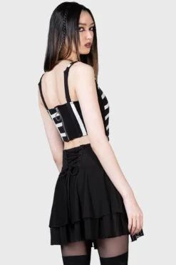 Zoyas Terror Corset Top -Killstar Store ZOYAS TERROR CORSET TOP W E